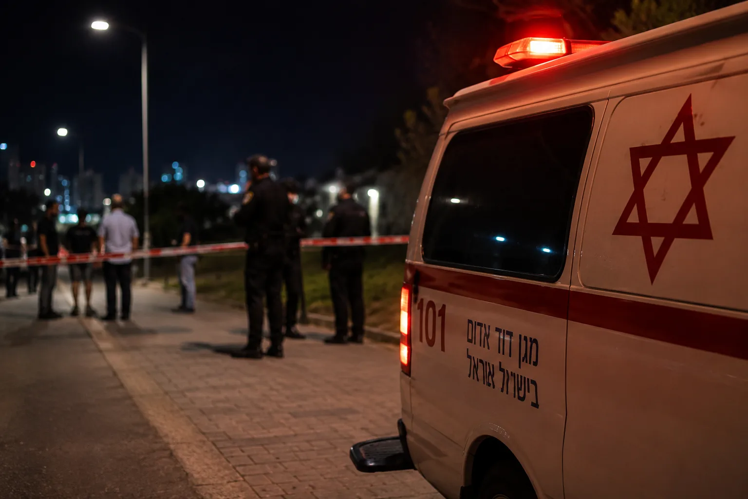 צעירה נפצעה בינוני באירוע אלימות