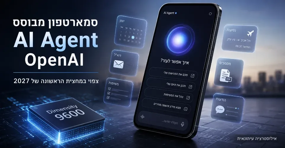 OpenAI מתקדמת בטלפון הבינה המלאכותית