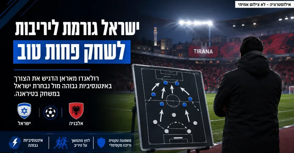 מאמן אלבניה החדש: ישראל מקשה על היריבות ומכתיבה אינטנסיביות